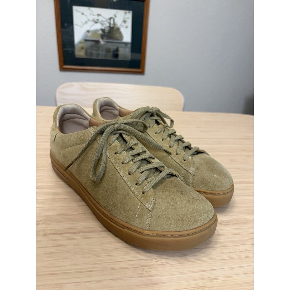 Birkenstock Bend Low Suede Sneakers in Tan Size 40